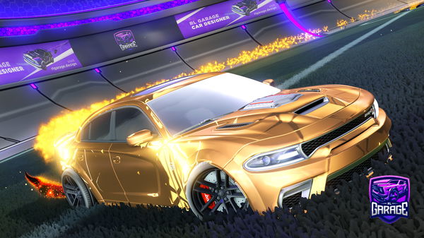 A Rocket League car design from DolusArprego