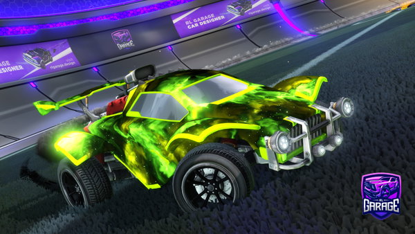A Rocket League car design from Robby_kerze