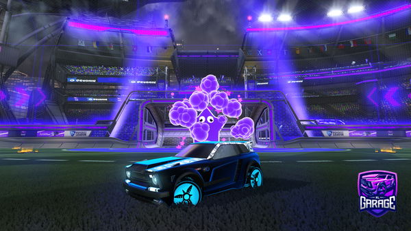 A Rocket League car design from im_king_kota_