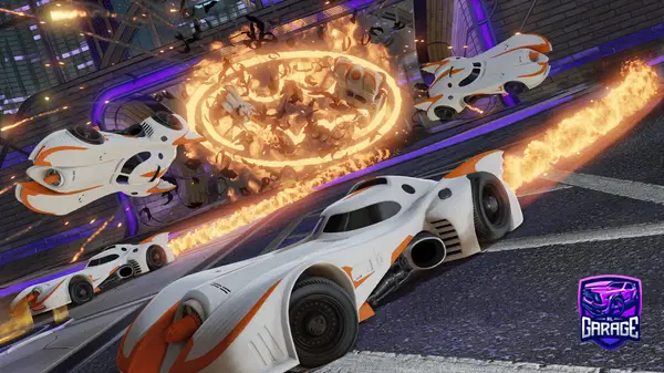 A Rocket League car design from YoungJN15