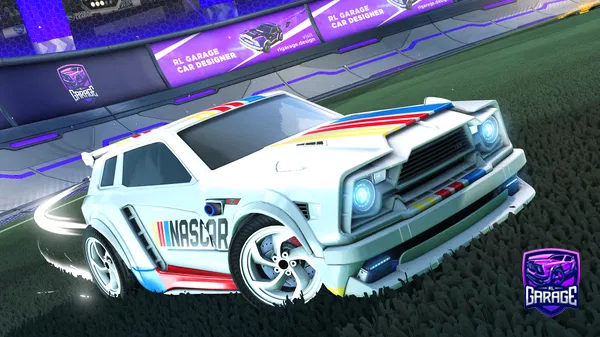 A Rocket League car design from oogweii