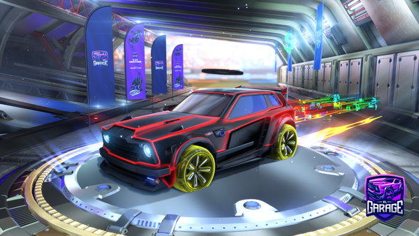 A Rocket League car design from JeffrithPlay