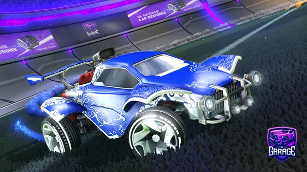 A Rocket League car design from Element-RUMBLE-RL