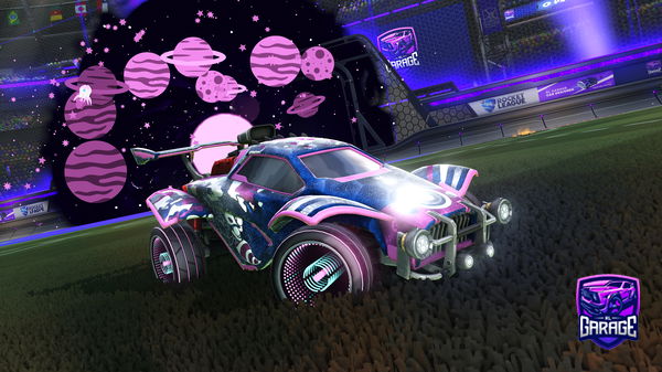 A Rocket League car design from FazeAqua5681