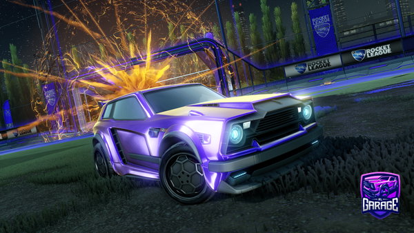 A Rocket League car design from vawol