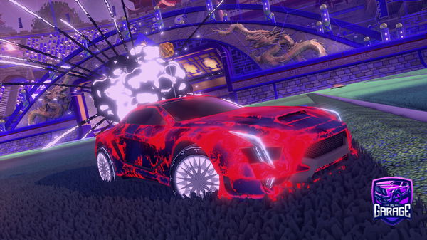 A Rocket League car design from matsadonna