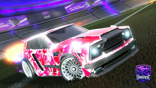 A Rocket League car design from sihogenc100