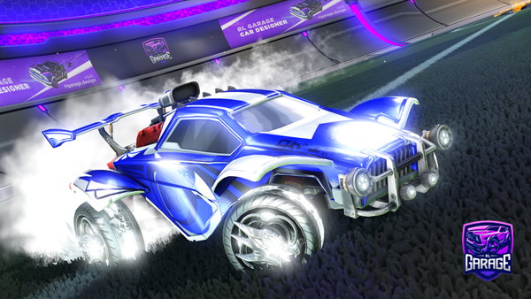 A Rocket League car design from SplishyySplash
