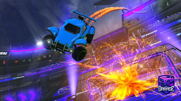 A Rocket League car design from ilikehotchocolate