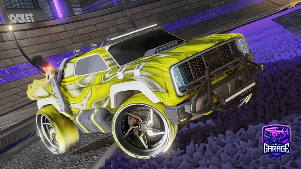 A Rocket League car design from irosario78