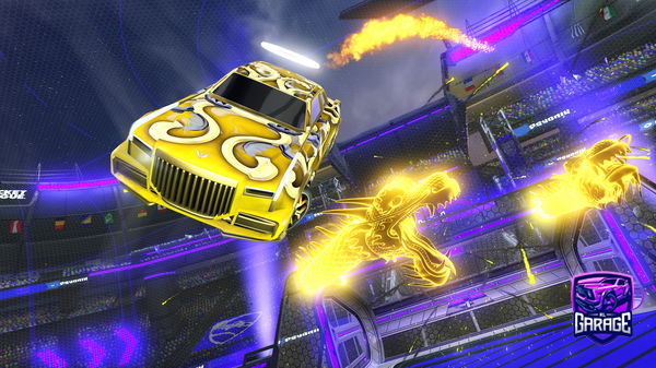 A Rocket League car design from VzW-V1KT0R