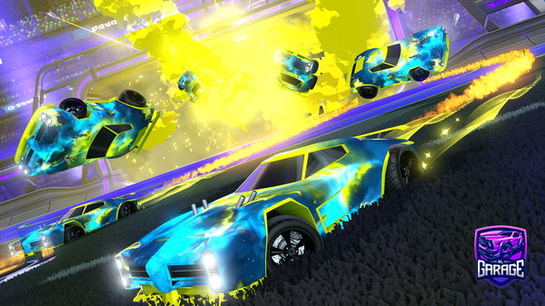 A Rocket League car design from Pulse_ozr