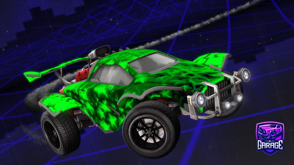 A Rocket League car design from Canosity