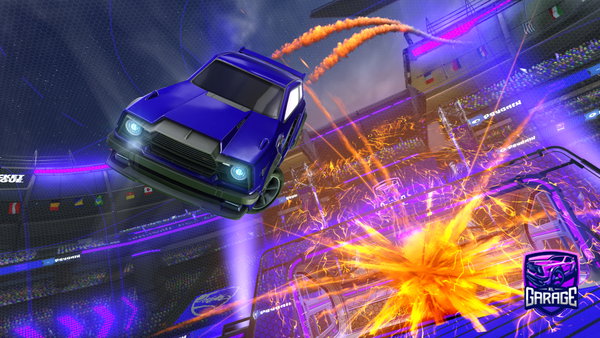 A Rocket League car design from emiiitw