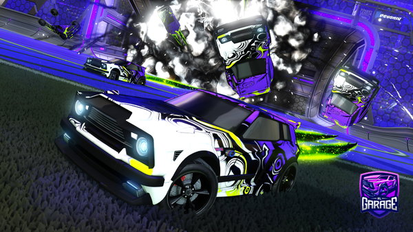 A Rocket League car design from Crizzzzpy
