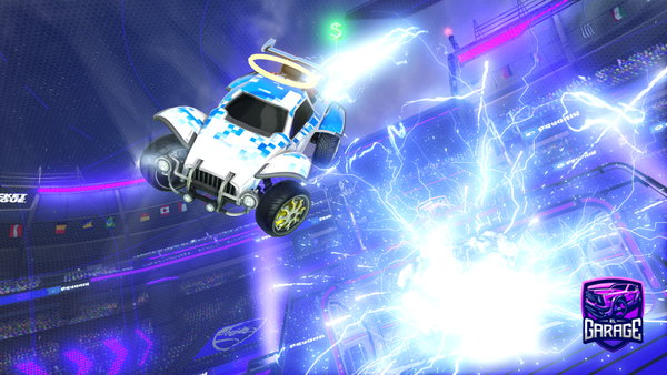 A Rocket League car design from Fire_Knight2024