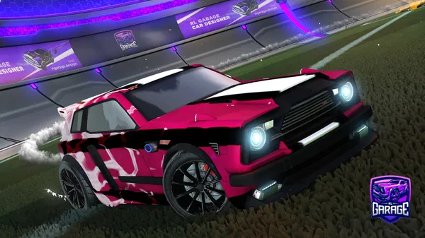 A Rocket League car design from GoBlitzy