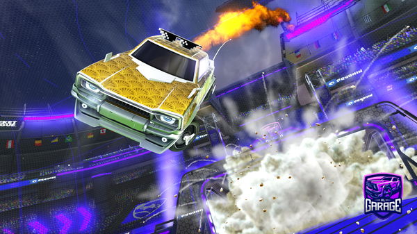 A Rocket League car design from sqdcpfk