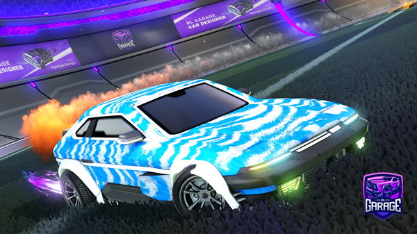 A Rocket League car design from 10010017