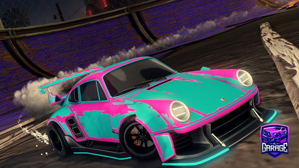 A Rocket League car design from mike309