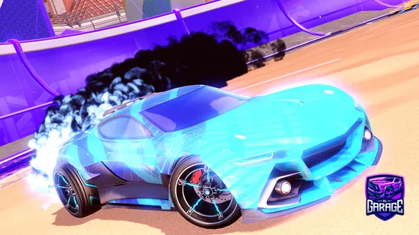 A Rocket League car design from aceemann26
