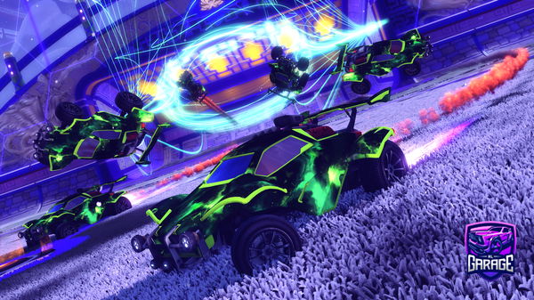 A Rocket League car design from ludwz