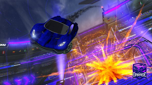 A Rocket League car design from kaebian