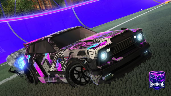 A Rocket League car design from kiwui_o