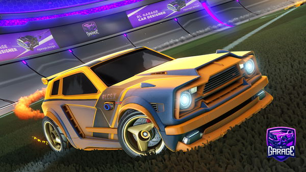 A Rocket League car design from Duckknight28