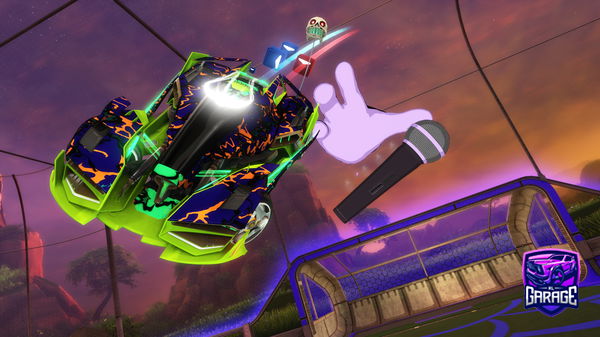 A Rocket League car design from Rl_PLAYER_23