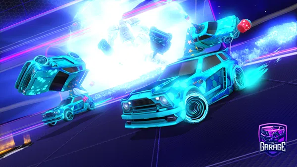 A Rocket League car design from GYATSLAPER