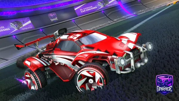 A Rocket League car design from BlueBeII