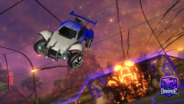 A Rocket League car design from sxkfoc