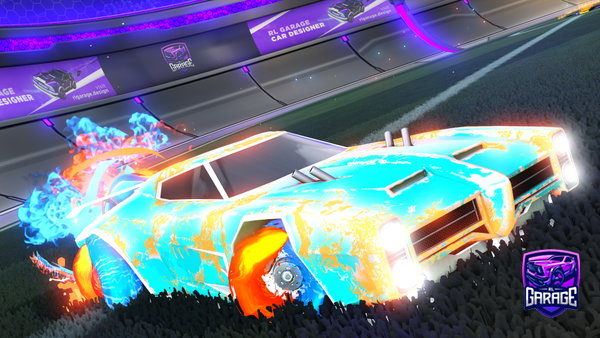 A Rocket League car design from JohnNS26