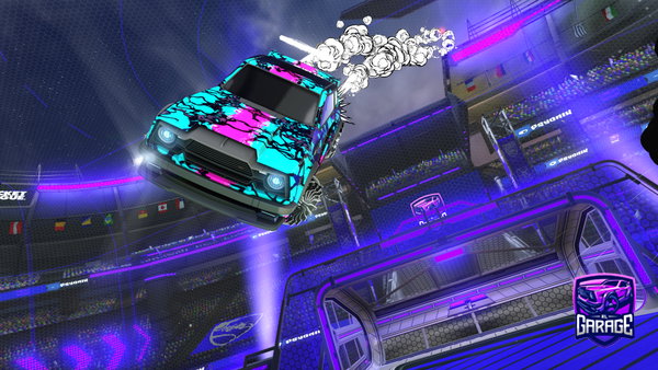 A Rocket League car design from boonaloo