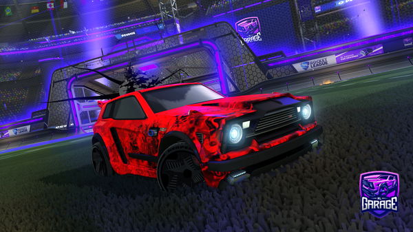 A Rocket League car design from MrSSL