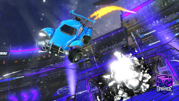 A Rocket League car design from Squidysquidysquid