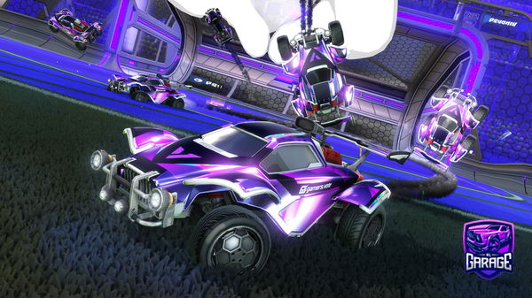 A Rocket League car design from R3KTGoldFish