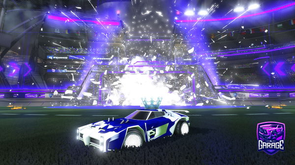 A Rocket League car design from qtJ0SH