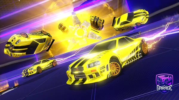 A Rocket League car design from XSET-Exotic