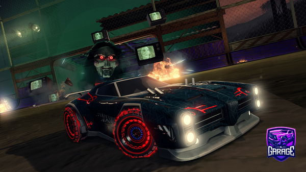 A Rocket League car design from SennaRLG