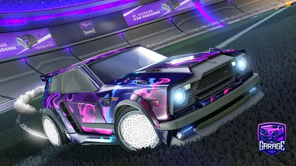 A Rocket League car design from rlperson12354