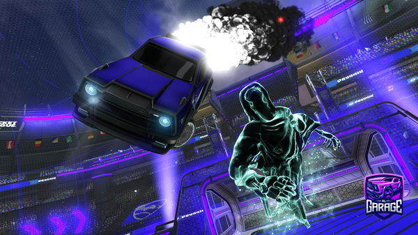 A Rocket League car design from H0s1g4k1