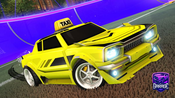 A Rocket League car design from MrJonnyMac