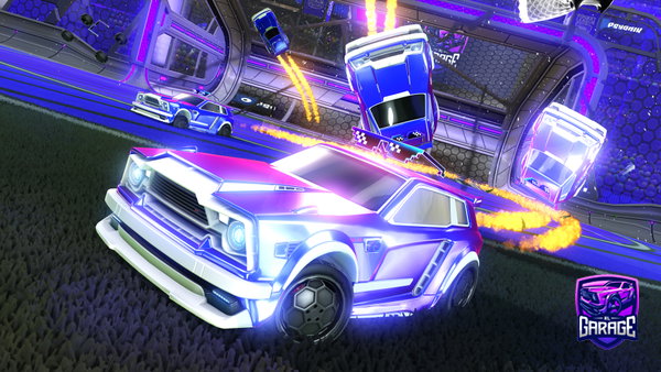 A Rocket League car design from MrWekkee