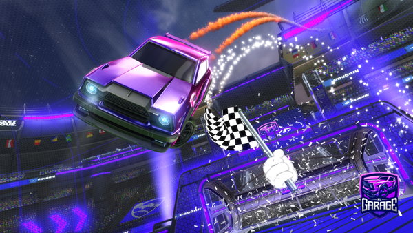 A Rocket League car design from LautyBread