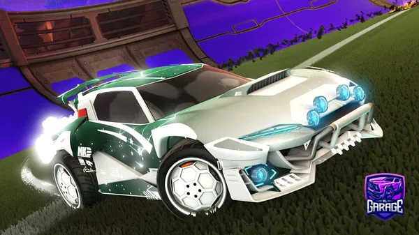 A Rocket League car design from 2boi