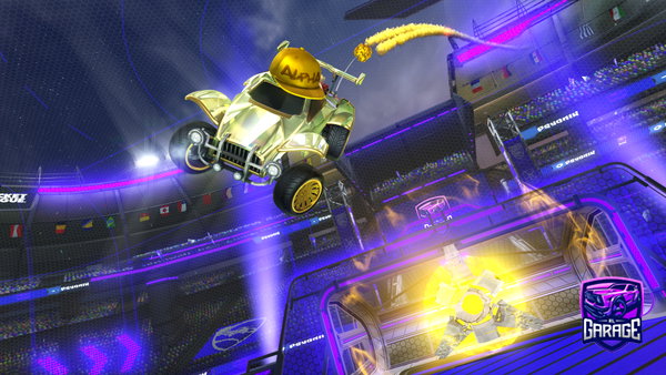A Rocket League car design from DANGERWILLAA123