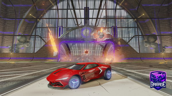 A Rocket League car design from KingHNZ