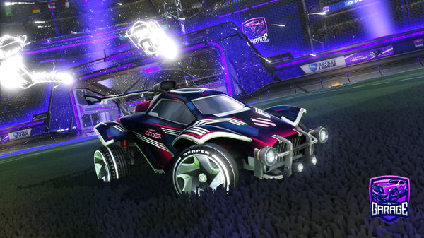 A Rocket League car design from Pl4yer1